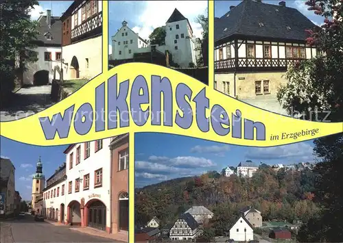 Wolkenstein Erzgebirge Schlosskeller Muehltor Schloss Wolkenstein  Kat. Wolkenstein