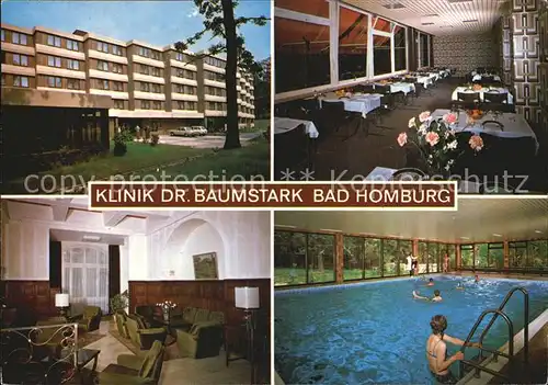 Bad Homburg Klinik Doktor Baumstark Kat. Bad Homburg v.d. Hoehe