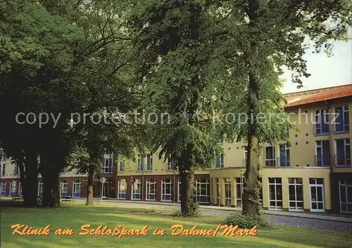 Dahme Mark Klinik am Schlosspark  Kat. Dahme Mark