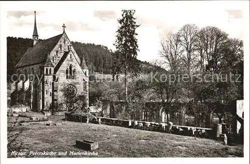 Hirsau Peterskirche Marienkirche Kat. Calw