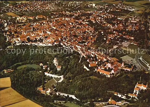 Rothenburg Tauber Fliegeraufnahme Kat. Rothenburg ob der Tauber