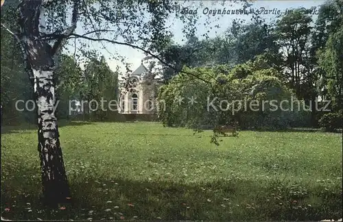 Bad Oeynhausen Partie im Park Kat. Bad Oeynhausen