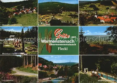 Warmensteinach Fleckl Moorbad Tretanlage Kat. Warmensteinach Fichtelgebirge