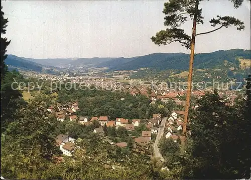 Murrhardt Blick vom Riesberg Kat. Murrhardt