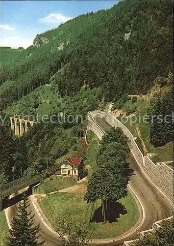 Ravennaschlucht Viadukt im Hoellental Kat. Hinterzarten
