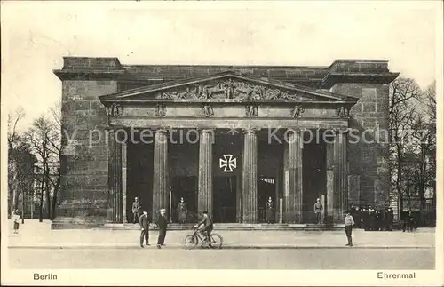 Berlin Ehrenmal Kat. Berlin