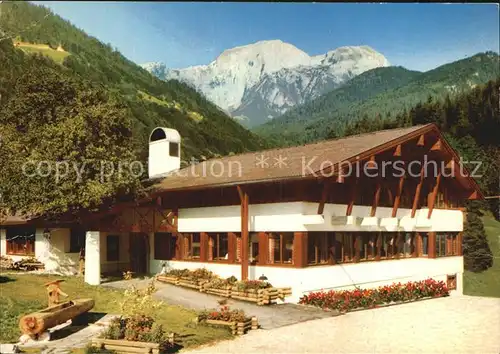 Ramsau Berchtesgaden Hotel Resturant Cafe Rehlegg Kat. Ramsau b.Berchtesgaden