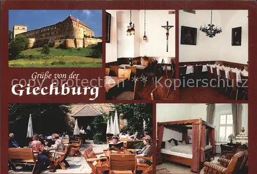 Schesslitz Burggasthof Giechburg Kat. Schesslitz