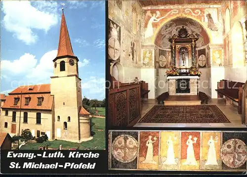 Pfofeld Kirche St. Micahel  Kat. Pfofeld