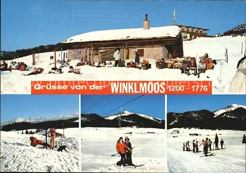 Reit Winkl Winklmosoalm Skigebiet Kat. Reit im Winkl