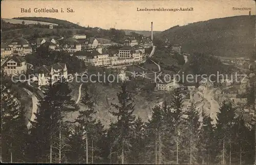 Bad Gottleuba Berggiesshuebel LVA mit Bismarckturm Kat. Bad Gottleuba Berggiesshuebel