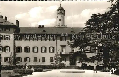 Bad Homburg Schloss mit Zeder Kat. Bad Homburg v.d. Hoehe