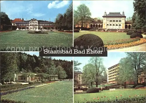 Bad Elster Badenaus Kurhaus Sanatorium Kat. Bad Elster
