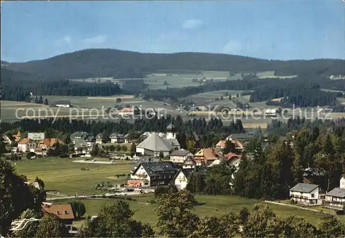 Hinterzarten Fliegeraufnahme Kat. Hinterzarten