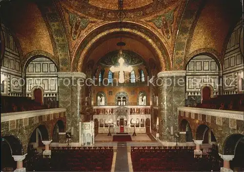 Bad Homburg Erloeserkirche innen Kat. Bad Homburg v.d. Hoehe