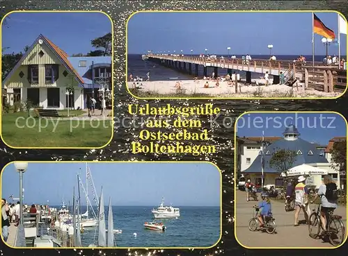 Boltenhagen Ostseebad Seebruecke Strand Kat. Ostseebad Boltenhagen