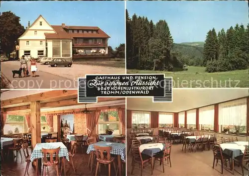 Tromm Odenwald Gasthaus Pension Zur schoenen Aussicht Kat. Grasellenbach