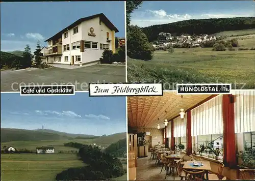 Hunoldstal Cafe und Restaurant zum Feldbergblick Kat. Schmitten