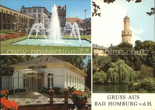 Bad Homburg mit Casino Kat. Bad Homburg v.d. Hoehe