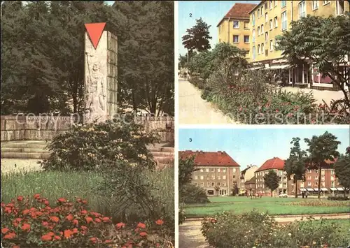 Niesky VVN Denkmal Zinssendorfplatz  Kat. Niesky