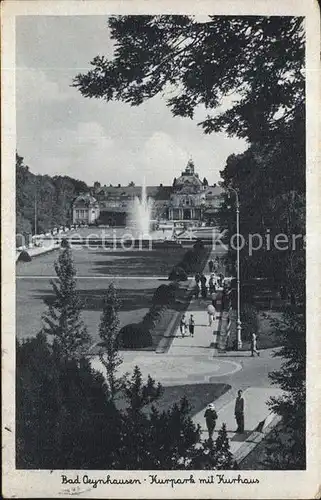 Bad Oeynhausen Kurhaus Kurpark Kat. Bad Oeynhausen