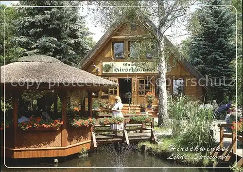 Lehde Spreewald Hirschwinel Kat. Luebbenau Spreewald