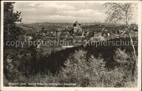Remscheid Bergisch Land Schloss Burg Kat. Remscheid