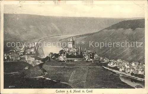 Cochem Mosel Cond Burg Kat. Cochem