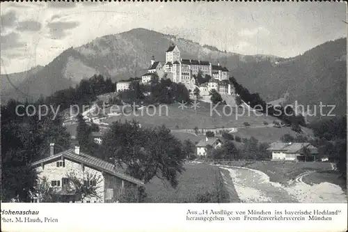 Hohenaschau Chiemgau Burg Bayrischen Hochland Kat. Aschau i.Chiemgau