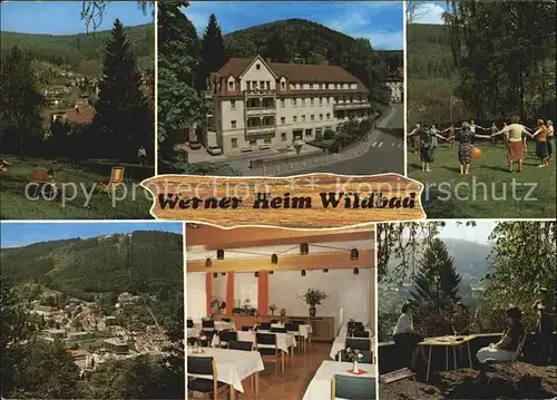 Wildbad Schwarzwald Werner Heim Ansichten Kat. Bad Wildbad