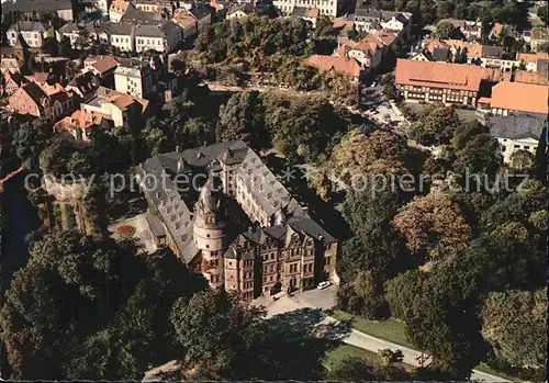 Detmold Residenzschloss Luftaufnahme Kat. Detmold