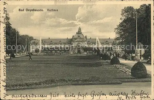 Bad Oeynhausen Kurhaus Kat. Bad Oeynhausen