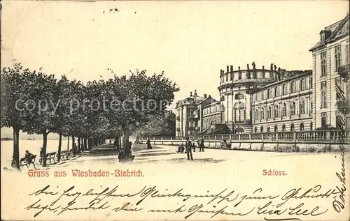 Biebrich Wiesbaden Schloss Promenade