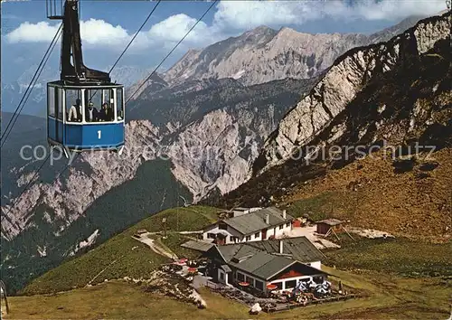 Garmisch Partenkirchen Hochalm Seilbahn Kat. Garmisch Partenkirchen