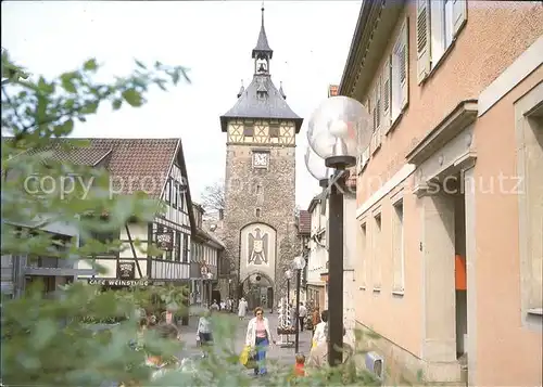 Marbach Neckar Torturm Kat. Marbach am Neckar