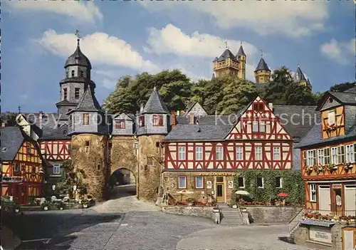 Braunfels Stadttor Burg Kat. Braunfels