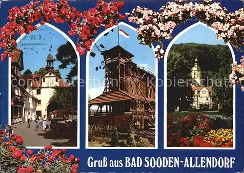 Bad Sooden Allendorf Kirche Park Saline Kat. Bad Sooden Allendorf