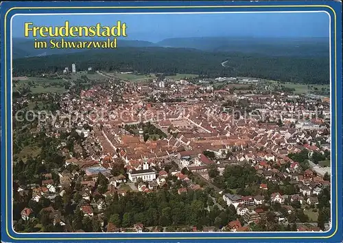 Freudenstadt Fliegeraufnahme  Kat. Freudenstadt