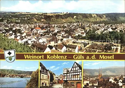 Koblenz Rhein Panorama Kat. Koblenz
