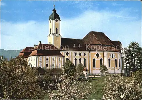 Wies Allgaeu Wallfahrtskirche zum gegeisselten heiland Kat. Sulzberg
