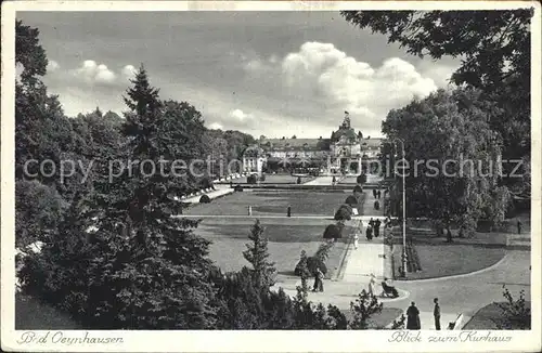 Bad Oeynhausen Kurhaus Park Kat. Bad Oeynhausen