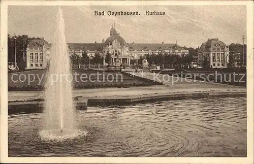 Bad Oeynhausen Kurhaus Kat. Bad Oeynhausen