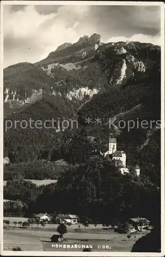 Hohenaschau Chiemgau Schloss Kat. Aschau i.Chiemgau