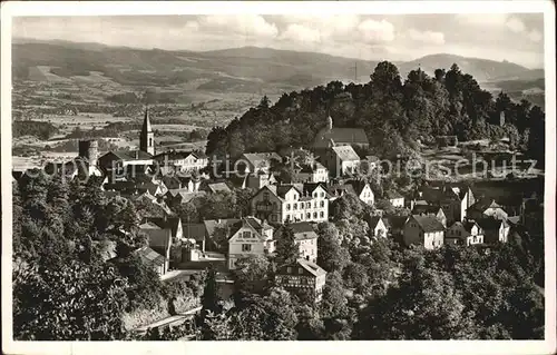 Lindenfels Odenwald Gesamtansicht  Kat. Lindenfels