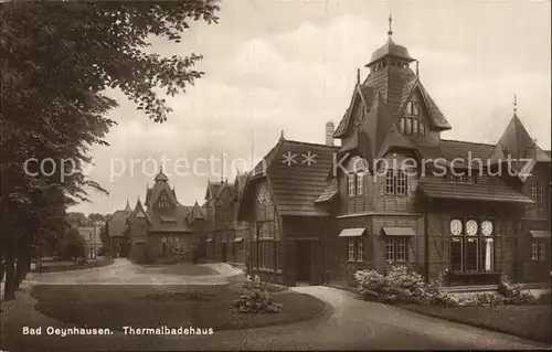 Bad Oeynhausen Thermalbadehaus Kat. Bad Oeynhausen