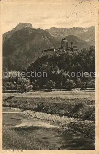 Hohenaschau Chiemgau Schloss Kat. Aschau i.Chiemgau