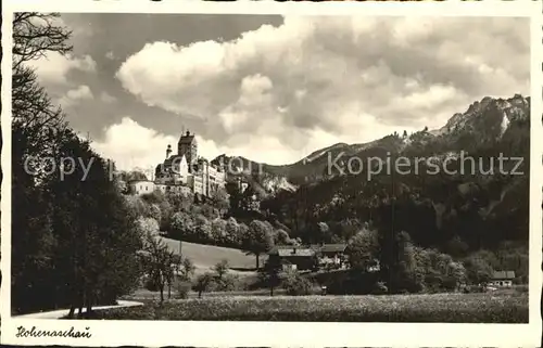 Hohenaschau Chiemgau Schloss Kat. Aschau i.Chiemgau