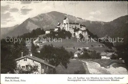 Hohenaschau Chiemgau Bayerisches Hochland Schloss Kat. Aschau i.Chiemgau