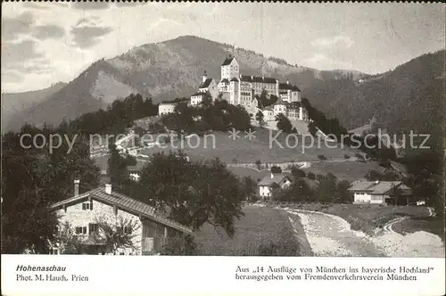 Hohenaschau Chiemgau Schloss Bayerisches Hochland Kat. Aschau i.Chiemgau
