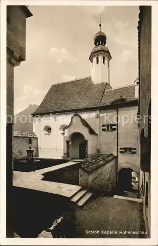 Hohenaschau Chiemgau Schloss Kapelle  Kat. Aschau i.Chiemgau